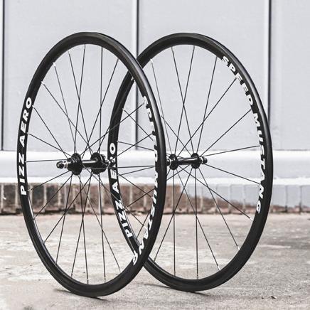 Wheelset Pizz Aero Mustang 20/24H Fixie Track