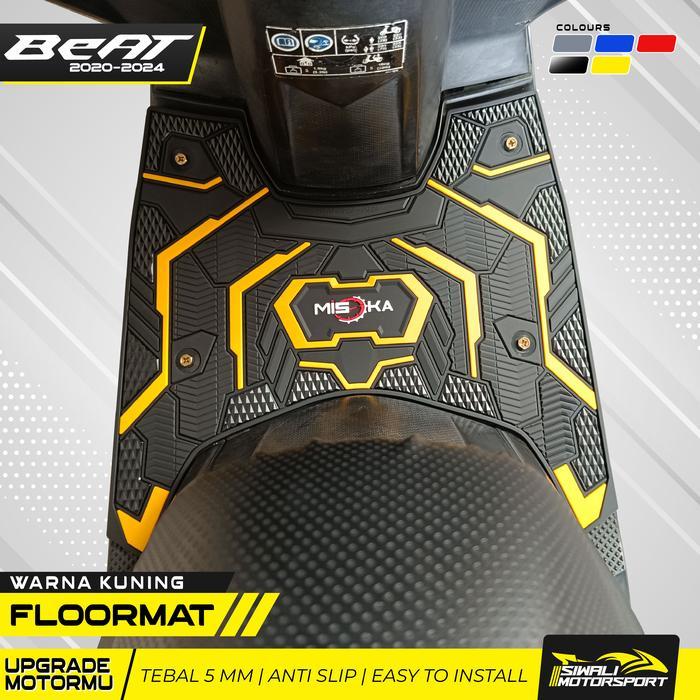 Floormat Beat Deluxe Street Keyless 2020 2024 Beat Street Karpet Motor Rubber Karet Keren Murah