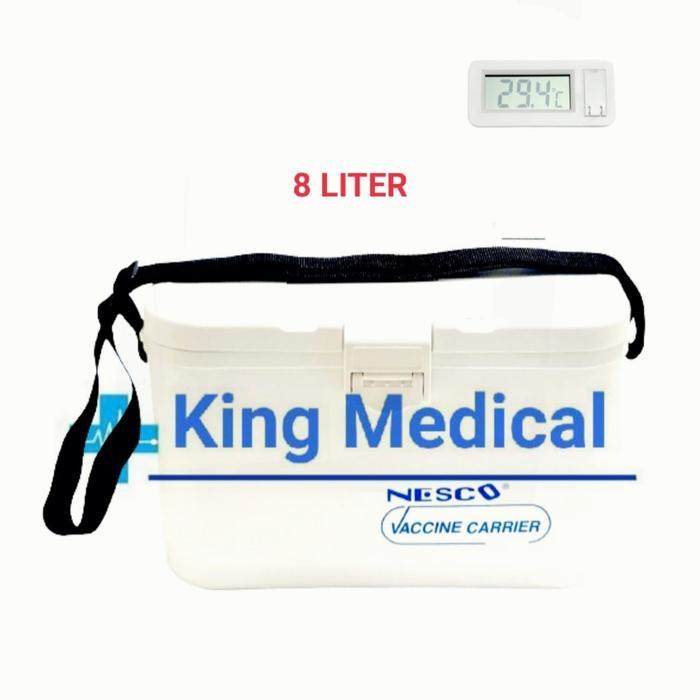 Box Vaksin / Vaccine Carrier Cool Box 8L - 12L + Ice Pack