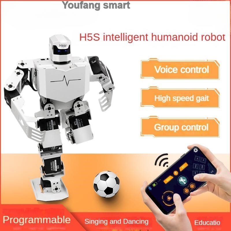 16 Dof Humanoid Robot Servo PWM MP3 Dance Robot Singing Dancing Walking RoboSoul Educational