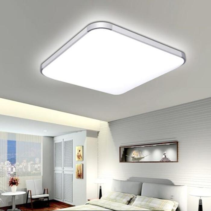 24W LED MODERN FLUSH MOUNT CEILING LIGHT BEDROOM LAMP HOME