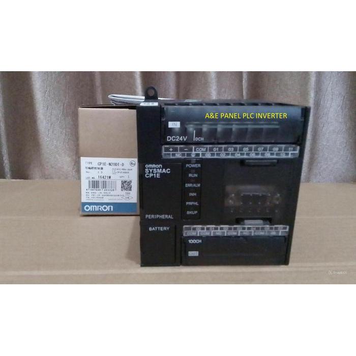 Plc Omron Cp1E-N20Dt-D Cp1E N20Dtd Cp1En20Dtd Co