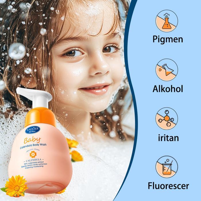 Sabun Bayi & Anak Mencerahkan Kulit Baby Kids Brightening Wash Gentle Sabun Mandi Bayi Anak Kemasan