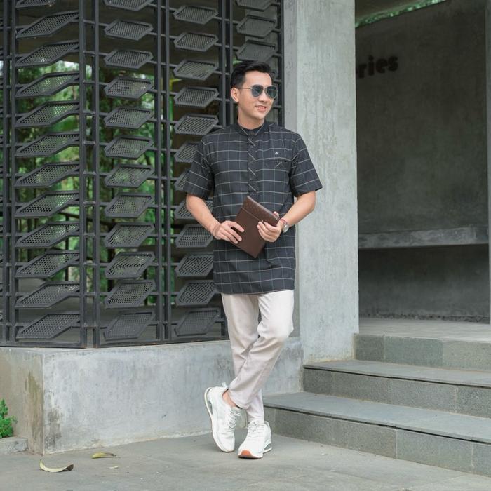 Kurta Flanel - Baju Koko Flanel Ahsan