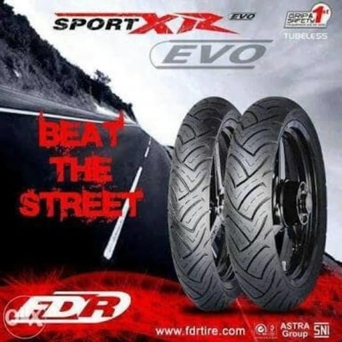 PAKET BAN TUBELESS FDR SPORT XR EVO 90/80-17 & 120/70-17 ORIGINAL QUALITY