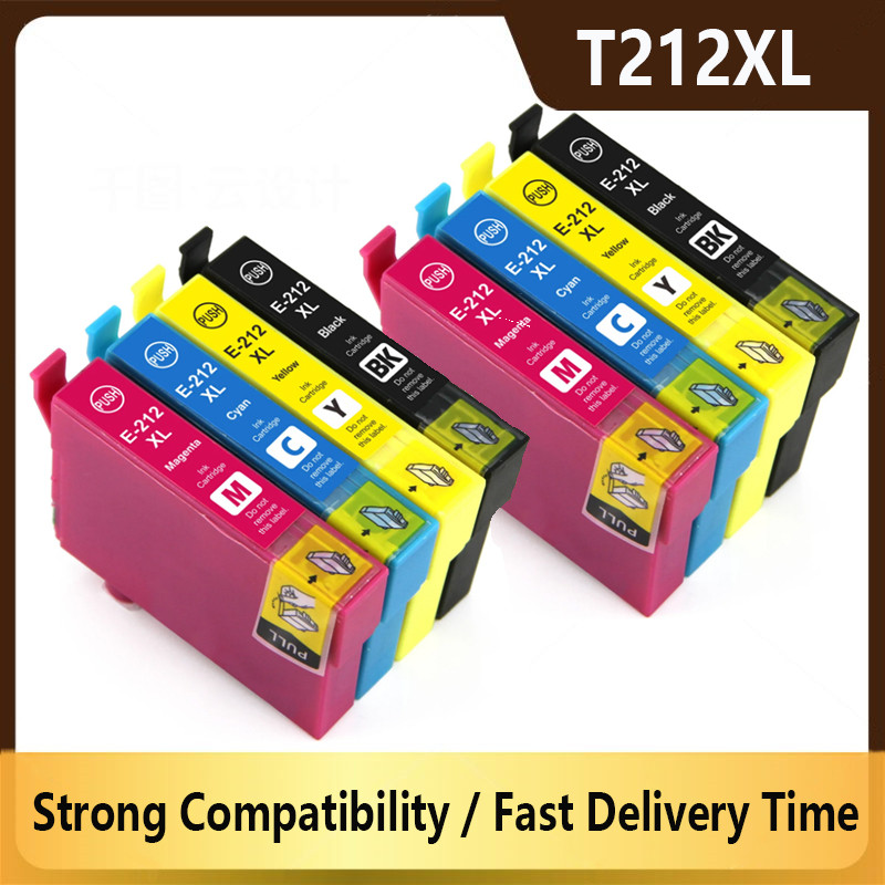 T212 212XL 212 Ink Cartridge compatible for Epson T212XL T212 XL Epson WorkForce WF-2830 WF-2850