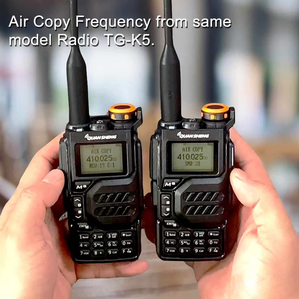 50-600MHz RX Walkie Talkie UV-K5 Quansheng VHFUHF 136-174MHz 400-470MHz RX TX Both DTMF VOX FM Air