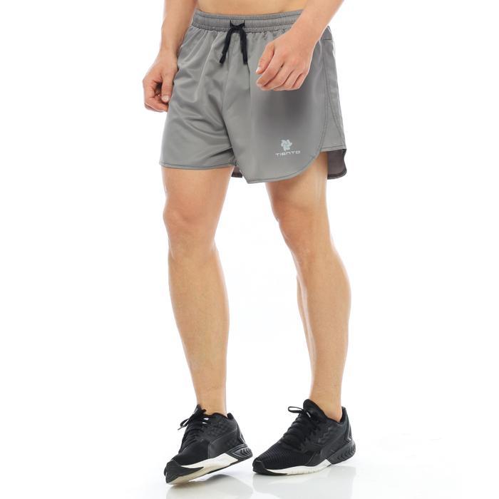 Tiento Short Pants Sporty Exo Series Celana Pendek Fitness Olahraga Gym Lari Pria Parasut