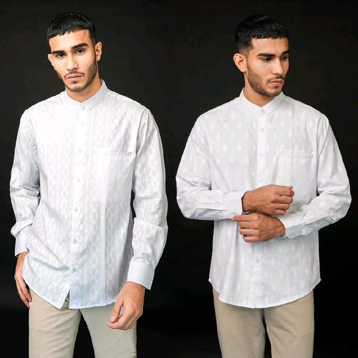 CASELLA BAJU KOKO PRIA LENGAN PANJANG KOKO COUPLE AYAH-ANAK NIZAR EDITION