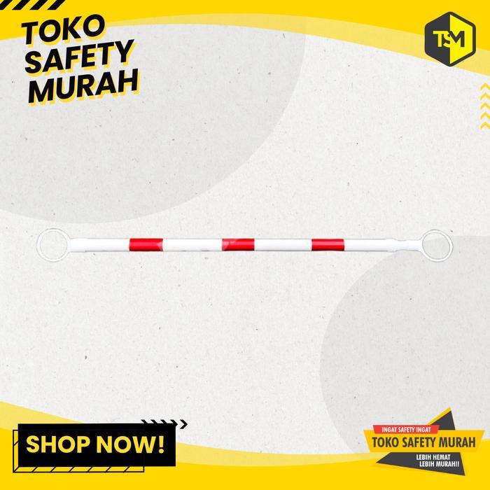 Cone Retractable / Retractable Cone Bar / Penghalang jalan