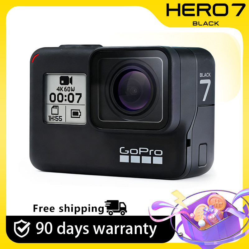 GoPro HERO7 Black Action Camera Go Pro Helmet mounted camera