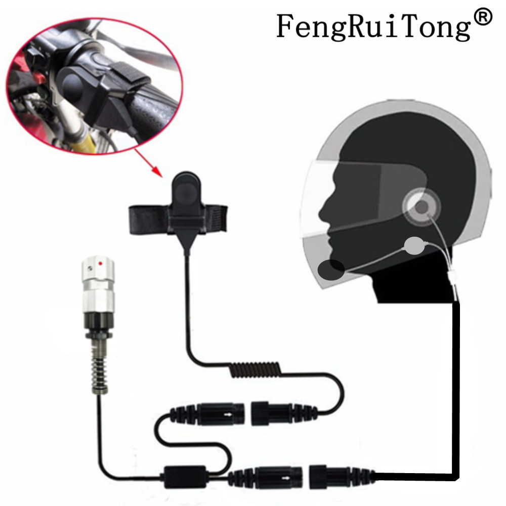 Helmet Headset 6 Pin PTT Motorcycle Half helmet Headphone For TRI TCA/AN PRC-148 PRC-152 Walkie