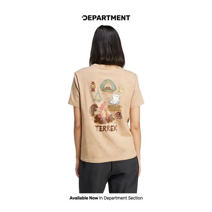 Kaos Wanita ADIDAS TERREX POLYGIENE GRAPHIC JI8322 ORIGINAL