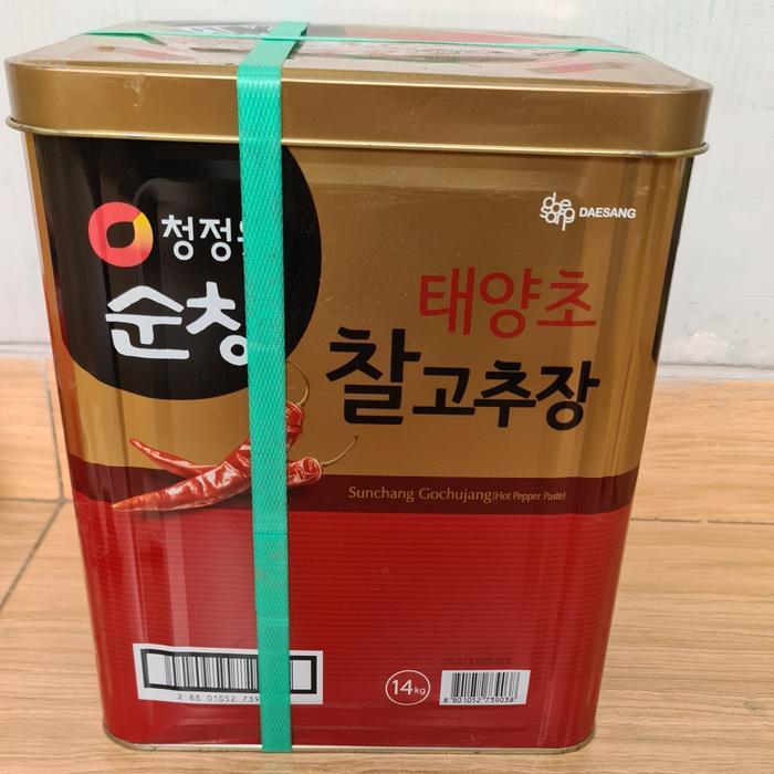 Daesang Chung Jung One Sunchang Gochujang Korea Kaleng 14 kg