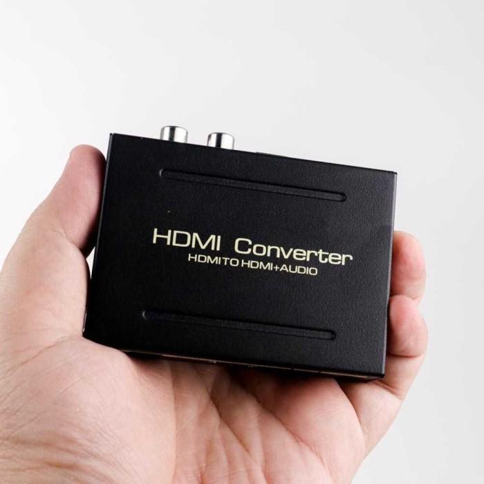 Audio Splitter Hdmi To Hdmi + Optical Spdif + Rca Extractor Converter