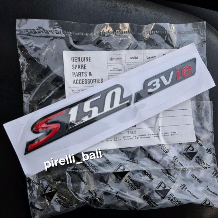 Emblem S150 3vie Stiker Original Vespa S Sticker S1503vie