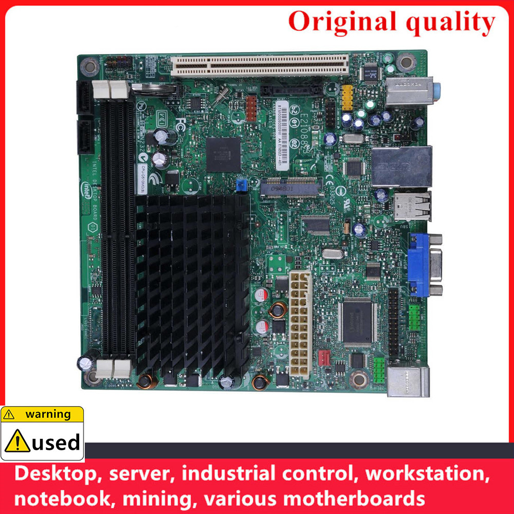 For Atom CPU For Intel D510MO D510 NAS Workstations Used 100% Tested Original Brand Industrial Mothe
