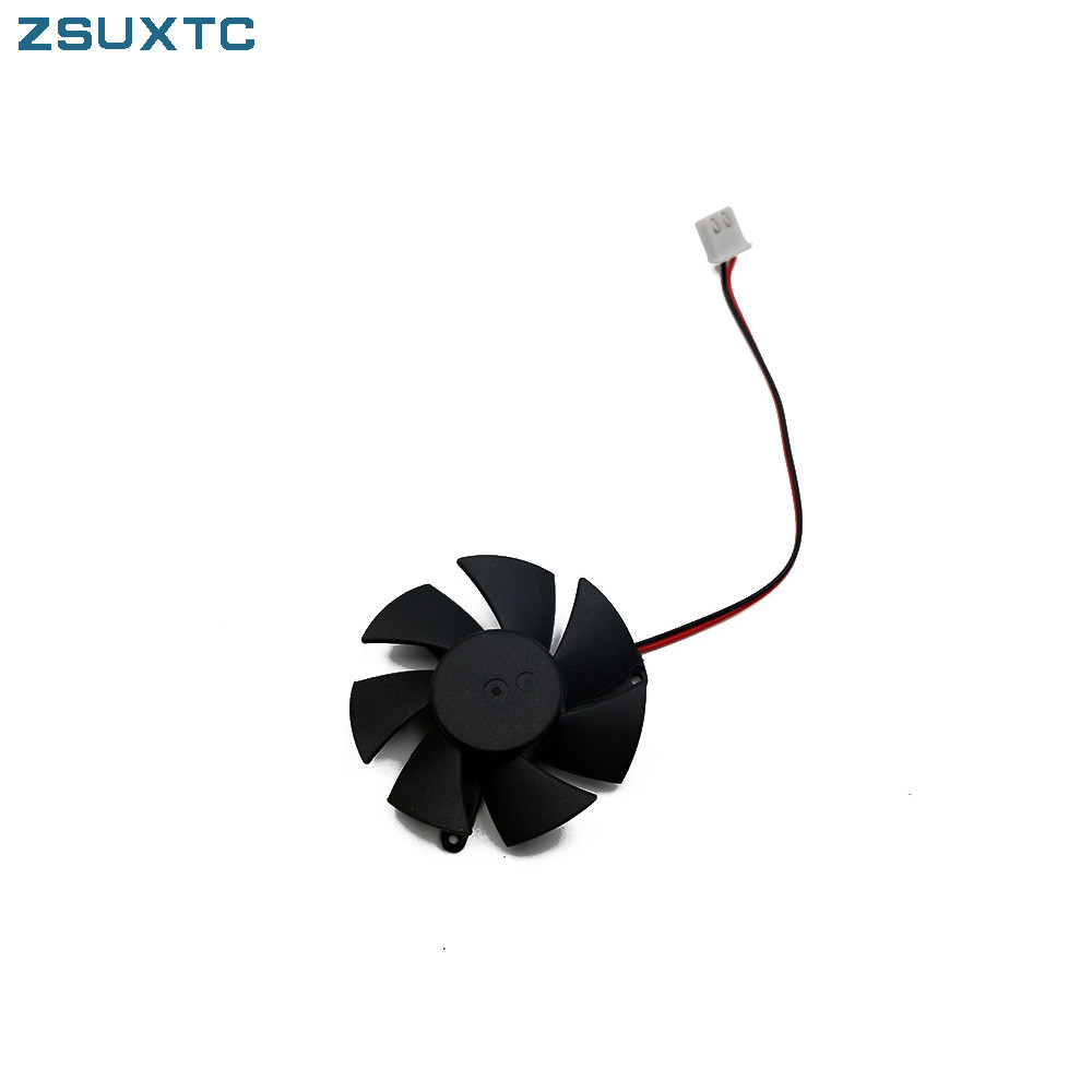 Diameter 45mm 2pin R5 230 R7 250 R7 240 GPU VGA cooler graphics Card cooling Fan For XFX R7-240/250 