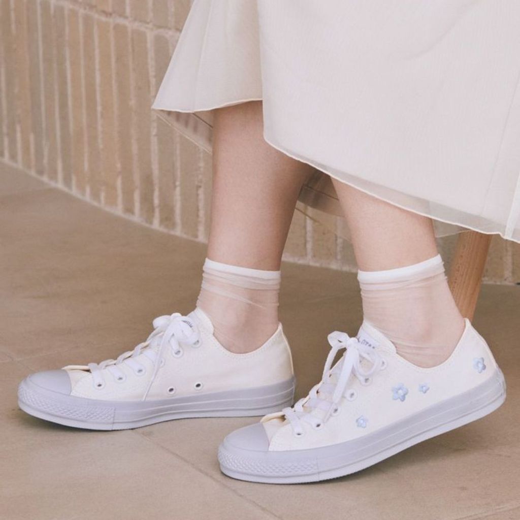 [PO] Converse x Earth Music & Ecology All FLW OX White Limited Japan Original POTJ [WAJIB TANYAKAN S