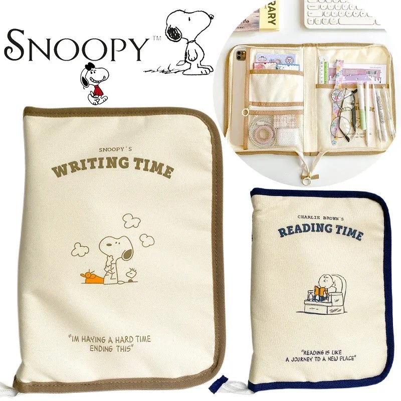 Snoopy Tablet Sleeve Bag 9-13 Inch for IPad Air Pro 11 2022 2021 2020 Mini for XiaoMi 5 for Samsung