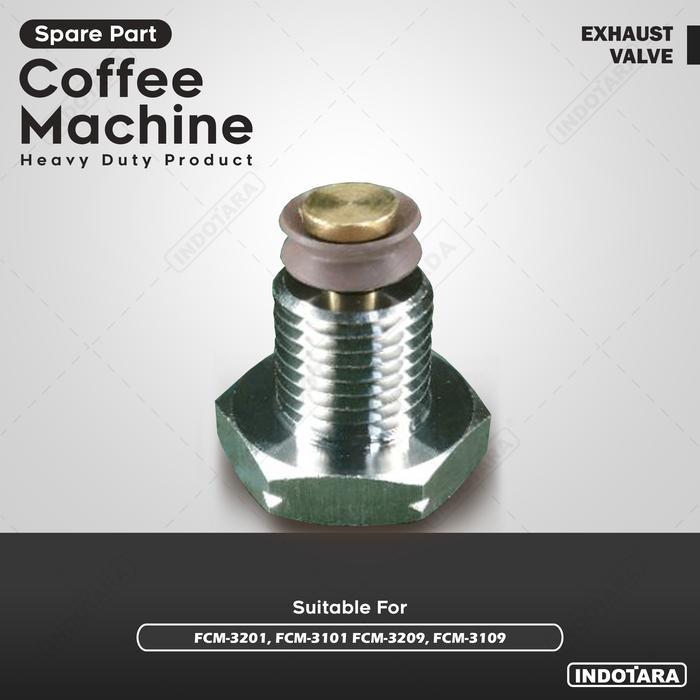 Exhaust Valve For Ferratti Ferro FCM-3101, 3201, 3109, 3209 Gratis Ongkir