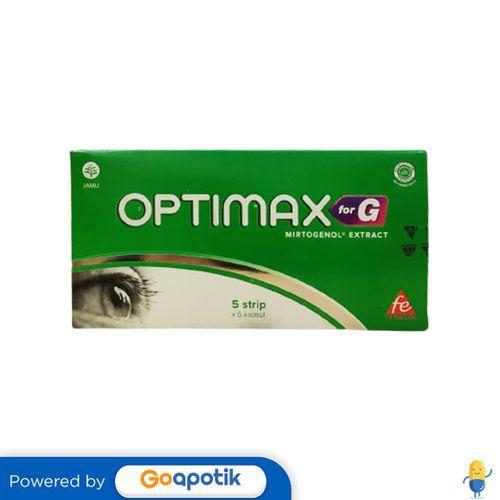 OPTIMAX FOR G BOX 30 KAPSUL