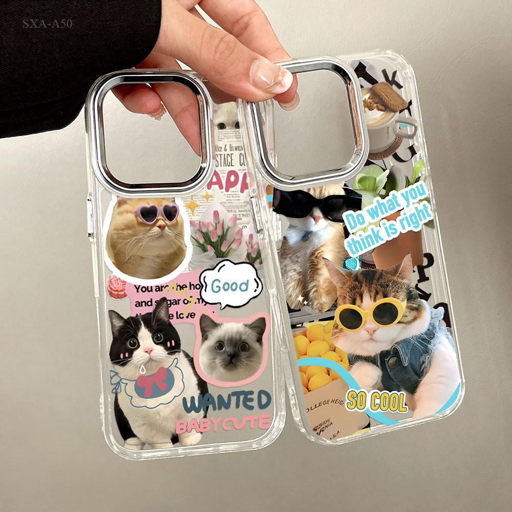 Sofcase Clear Case Casing For Compitable With Samsung Galaxy A55 A52 A51 A50 A71 A50S A52S A30S 5G C