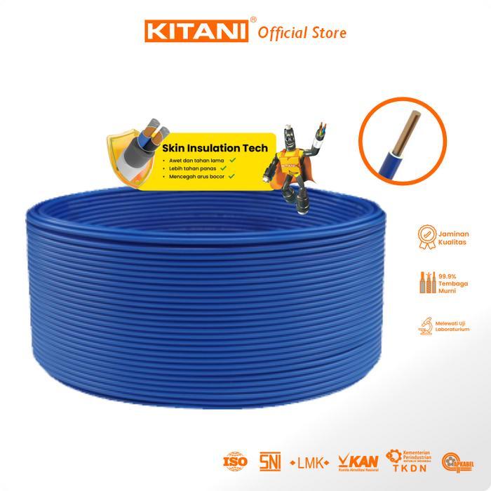 KITANI - NYA 1.5 mm - 100 Meter - Kabel Listrik Tembaga Kawat