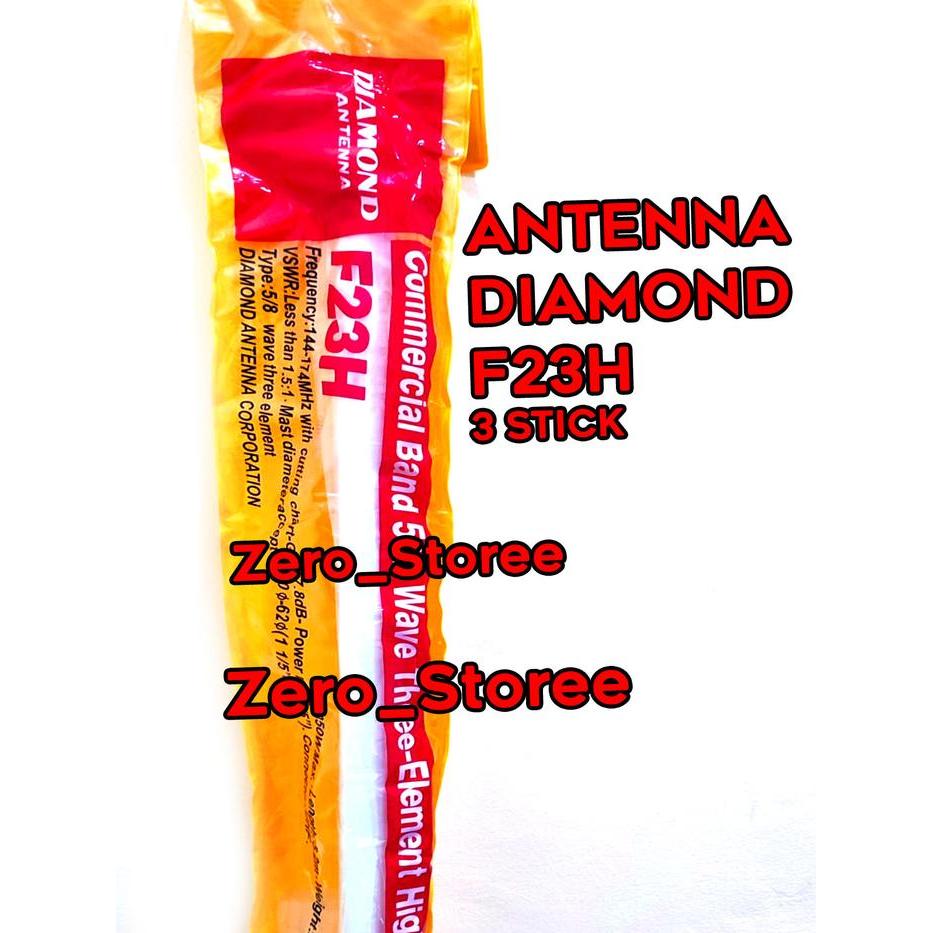 Antena Diamond F23H Antenna Gedung Base Rig Vhf F23 F-23H Radio Rig Ht
