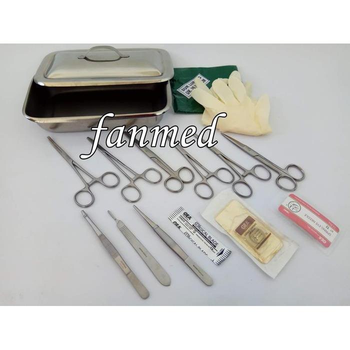 MINOR SET ALAT BEDAH INTRUMEN OPERASI KECIL SIRKUMSISI KHITAN MARWA