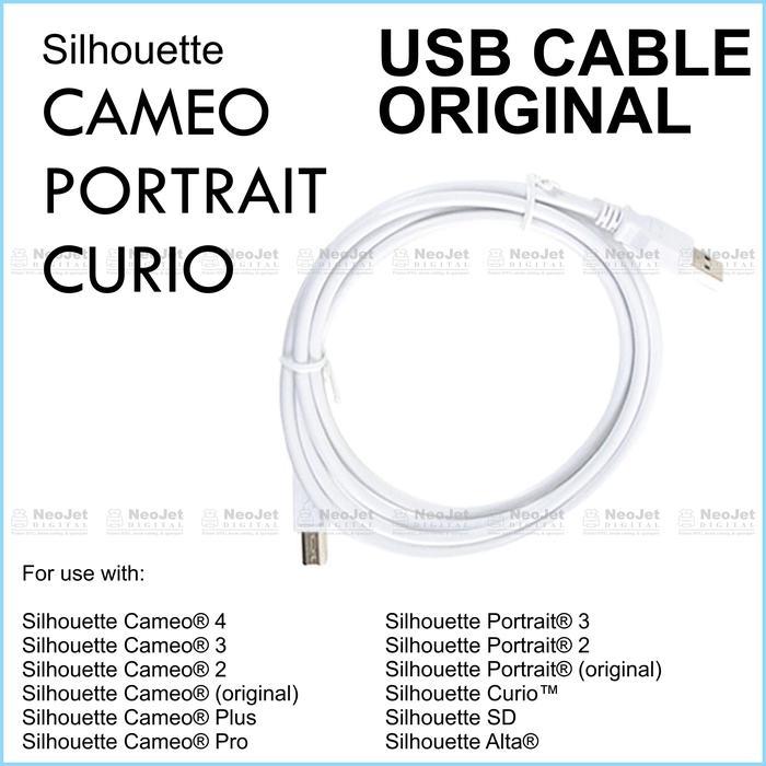 Kabel Usb Silhouette Cameo Portrait Original Ori Cable Asli