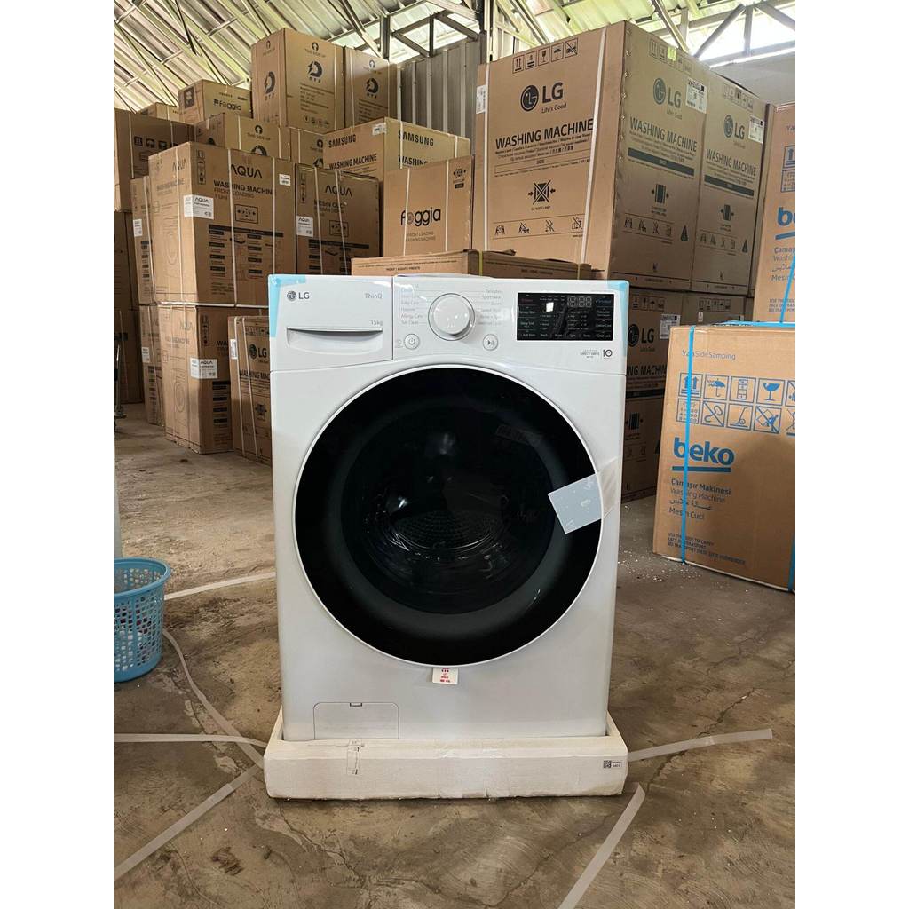 Mesin cuci front loading LG 15kg mesin laundry