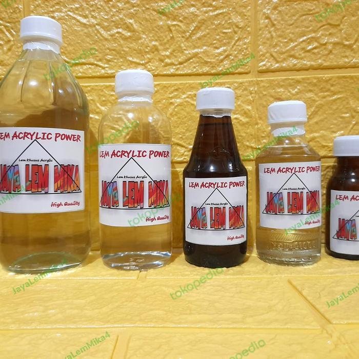 Lem Akrilik Transparan/Lem Acrylic/Lem Acrilic/Lem Mika 500Ml