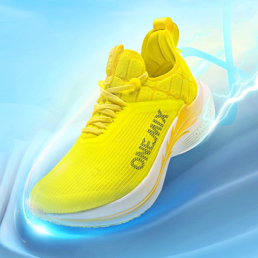 Onemix Carbon Fiber Plate Running Shoes Traction Shock Absorption Sneakers Professional Marathon Pb