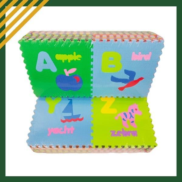 Karpet Evamat Puzzle Abjad Gambar