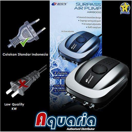 Resun Air-8000 Pompa Udara Aquarium Air Pump Aerator Air8000