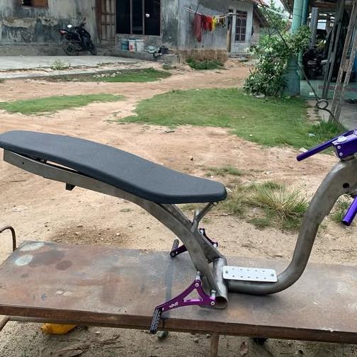 rangka drag beat frame std dan model drag