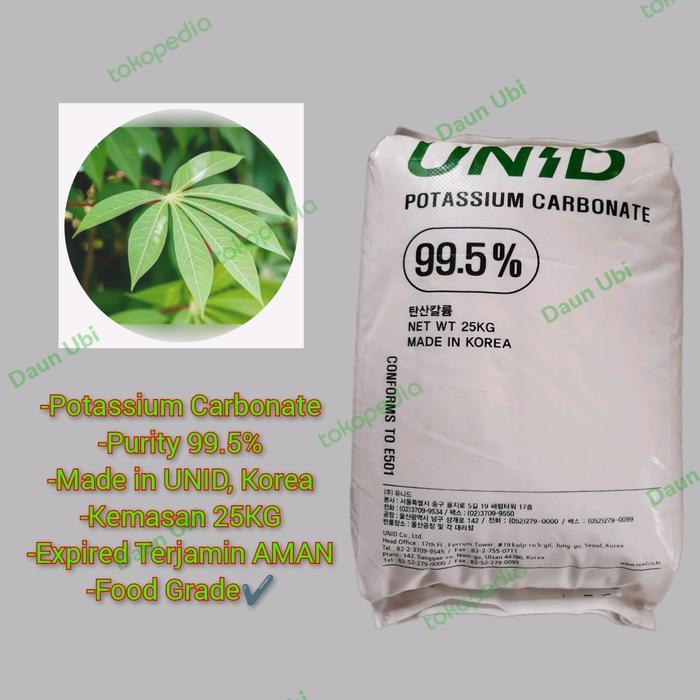 Potassium Carbonate / Potasium Karbonat 25Kg