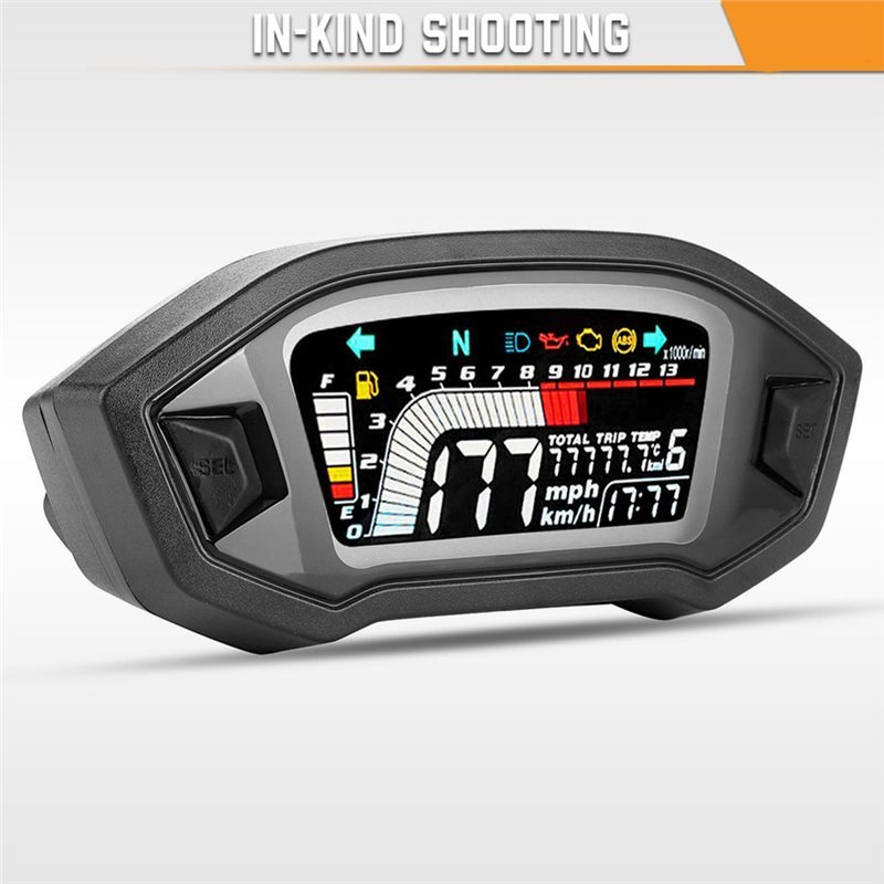 WATERPROOF DIGITAL TACHOMETER FOR HONDA FOR CRF250 RALLY 2017-2019 MOTORCYCLE ELECTRONIC RPM