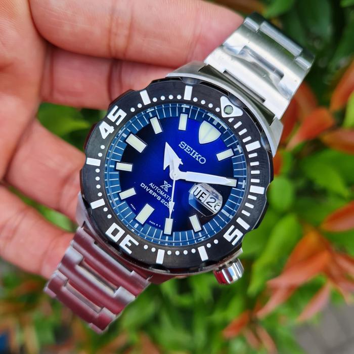 Jam Tangan Pria Seiko Diver's Automatic Stainles Fullset