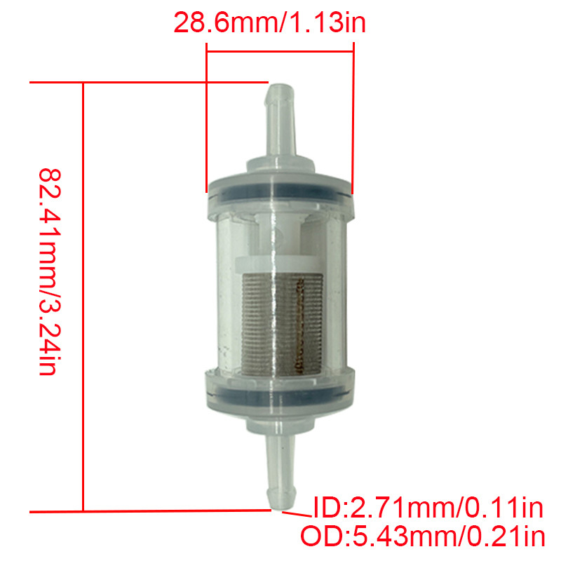 2X Universal Air Diesel Filter Parking Heater Fuel Oil Filter Water Separator Replacement Fit Truck