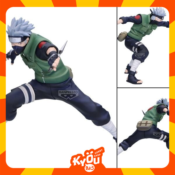 Vibration Stars Figure Hatake Kakashi - Ver. A Naruto 72 Series (13cm)