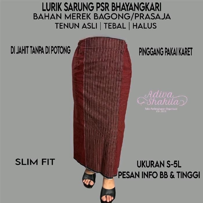 ADIVA-- LURIK PSR SARUNG / WIRON BHAYANGKARI PERSIT JALASENASTRI SUDAH JADI BAWAHAN SAJA