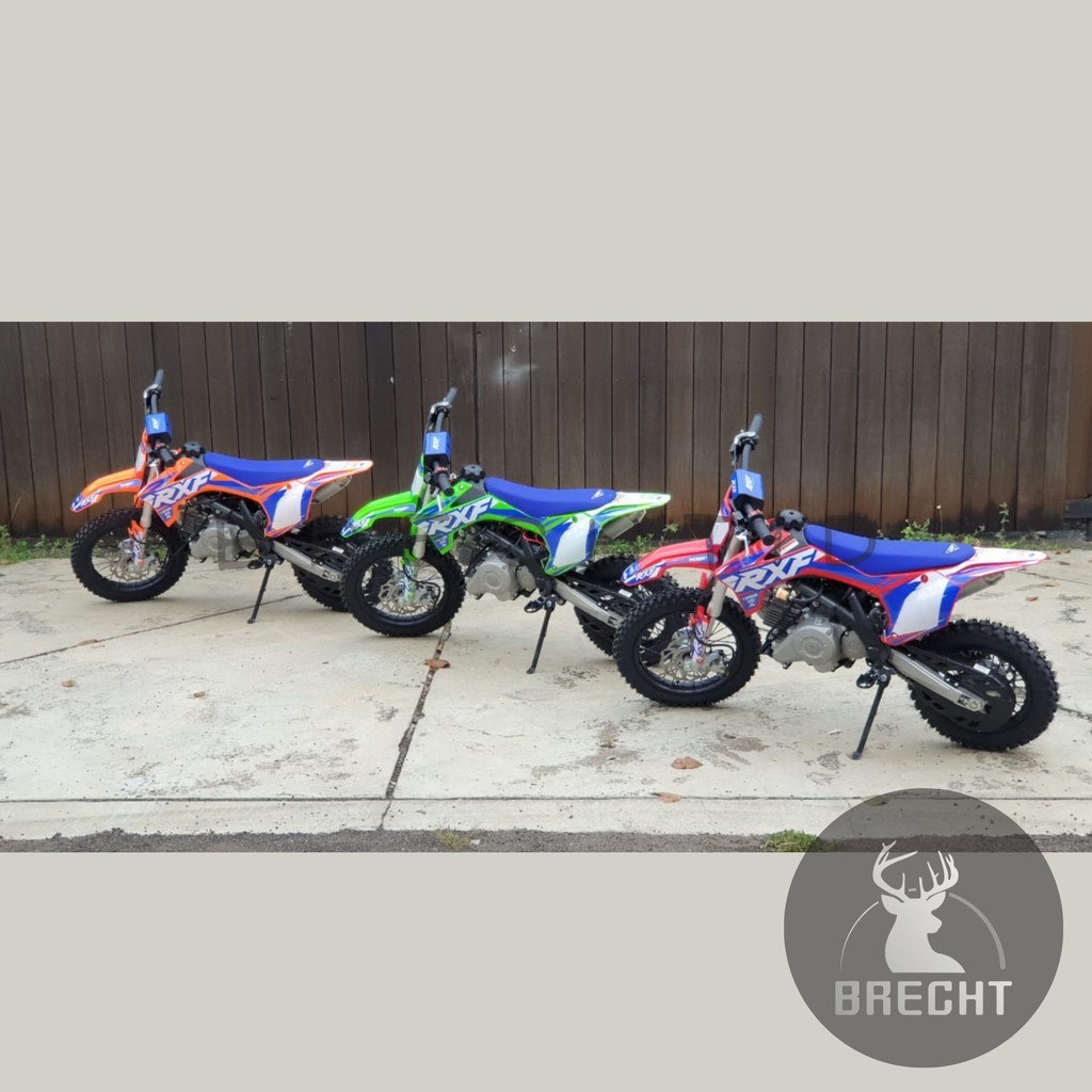 Mainan Anak Motor Trail Bensin RXF 50CC 4 Tak Starter Tangan Ban R10-12