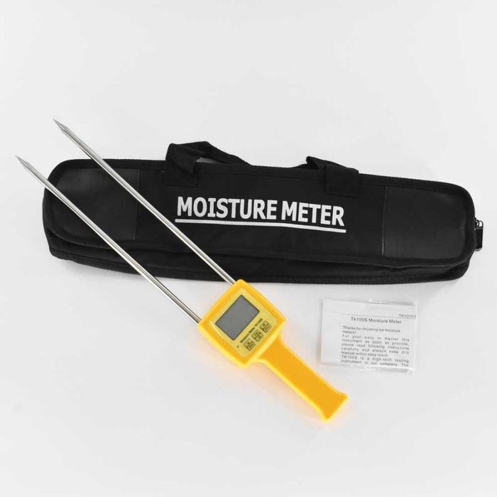 TK100S Grain Moisture Meter Pengukur Kadar Air Biji/Bubuk Kelembaban