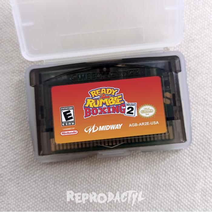 Kaset Ready 2 Rumble Boxing Round 2 Nintendo Gameboy Advance GBA SP DS