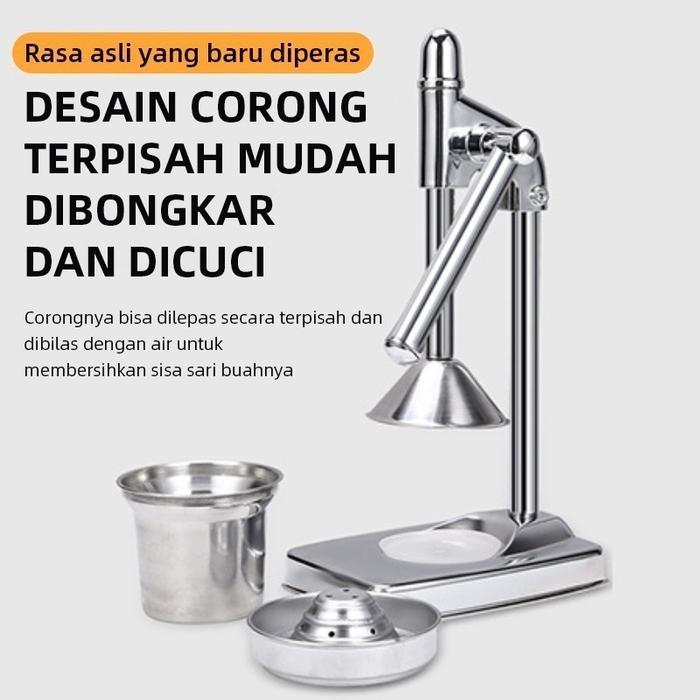 Hand Juicer Perasan Jeruk Stainless Perasan Jeruk Stainless Bisa
