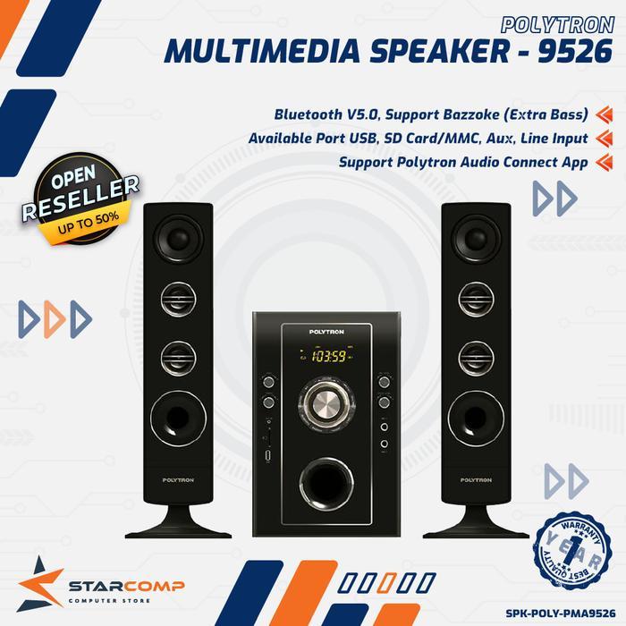 POLYTRON PMA 9526 Multimedia Speaker PMA9526