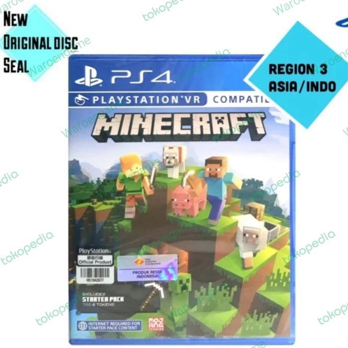 PS4 Minecraft Starter Pack Collection Reg 3