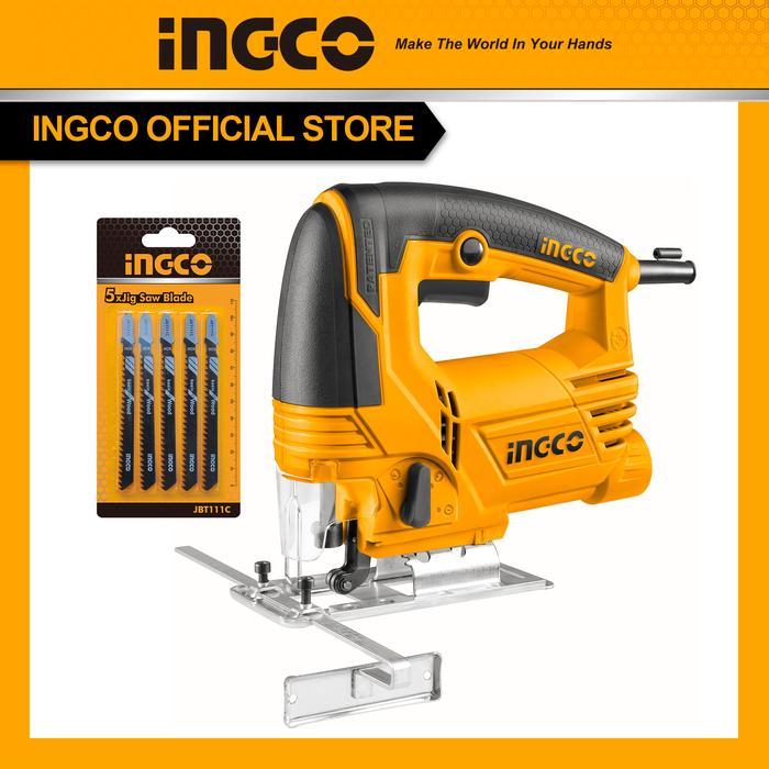 [] Mesin Gergaji Tangan Jigsaw Kuning 650W INGCO JS6508